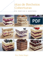 Ebook 12 Receitas de Coberturas e Recheios