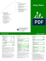 Starting A Business Candle Making 2009