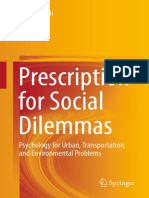 Prescription For Social Dilemmas