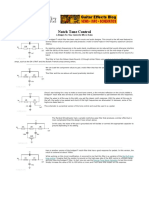 A Bridged-Tee Tone Control For Effects Pedals