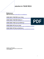 Introduction To TSO/E REXX: References