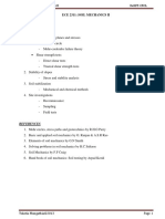 Course Outline:: Ece 2311: Soil Mechanics Ii