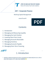 R39 Working Capital Management