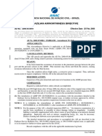 Brazilian Airworthiness Directive: Agência Nacional de Aviação Civil - Brazil