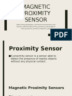 Magnetic Proximity Sensor