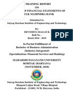 Dabu Tranning Report 5th Sem