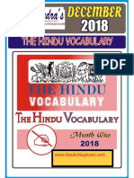 VOCABULARY December Month PDF