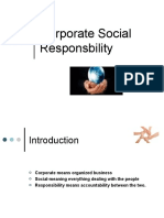 Corporate Social Responsbility