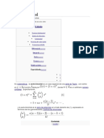 Serie Binomial