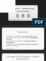 Bab 9 Administering Questionnaires, Kelompok 10