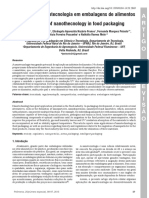 Aplicação de Nanotecnologia em Embalagens de Alimentos