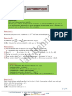 Cours - Math - Arithmétique - Bac Informatique (2015-2016) MR Salah Hannachi PDF