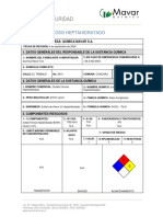 MSDS Sulfato Ferroso Heptahidratado PDF