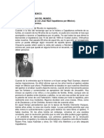 Memorias de Un Viaje Con José Raúl Capablanca Por México - Carlos Fruvas