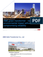 ABB Green Transformer - Reducing Environmental Impact Without Compromising Reliability (En)