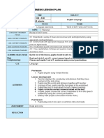 Sample Lesson Plan Language Awareness