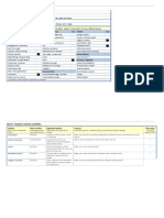 A - Production Information: Hazard Checklist