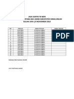 JASA SUNTIK Juni 2018