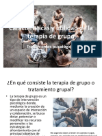 Características y Utilidad de La Terapia de Grupo