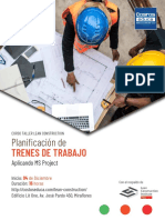 Planificación de Trenes de Trabajo