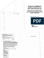 Leopold A - Equilibrio Ecologico - Tercera Parte