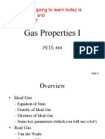 Gas Properties I 2018