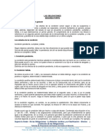 Derecho Civil - de Las Obligaciones - Clasificación - Efectos y Extinción