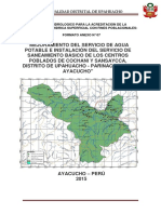 Estudio Hidrologico Tramite Del Ana Modelo