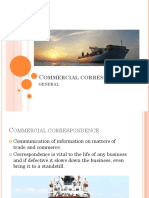 Commercial Correspondence General