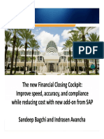 2501-The New Financial Closing Cockpit - Improve Speed, Accuracy, and Compliance While Reducing Cost With New Add-On From SAP PDF