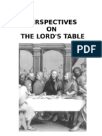 Perspectives On The Lord's Table