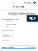 Steel Pipe World Standards PDF