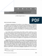 Evolución Pensamiento Profesor PDF