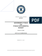 FY2019 SFO Governors Budget Articles PDF