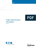 Fuller Transmissions TRTS0920: Troubleshooting Guide