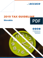 2019 Tax Guideline For Slovakia