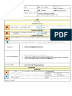 Lesson Plan English Year 3 Cefr Wed 16 1