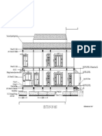 Section On Abc: R.C.C. Rectangular Footing