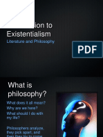 Introduction To Existentialism: Literature and Philosophy