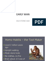 Early Man: Old Stone Age