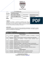 Gestão Mercadológica - Plano de Ensino BM