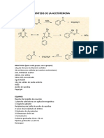 Sintesis de Acetofenona