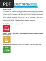 5-Objectifs de DD 2030