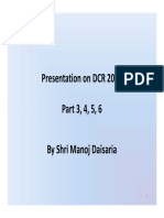 Presentation On DCR 2034 Part 3, 4, 5, 6 Part 3, 4, 5, 6