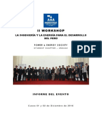 Informe Workshop 2016