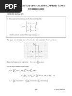 Chapter 103 Even and Odd Functions and Half-Range Fourier Series