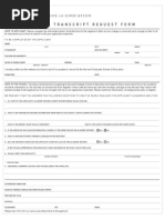 International Transcript Request Form