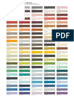 BS 4800 Colour Chart