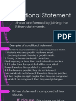 Conditional Statement