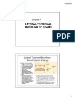 Lateral-Torsional Buckling of Beams